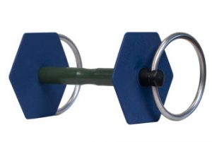 Mors à anneaux gamme classique vue de 3/4 I-Bride Medium flex -